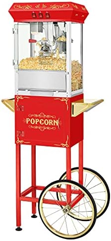 Машина за приготвяне на пуканки Superior Popcorn Company 4650 СПК Movie Night Full 8 грама, Червено Цвете