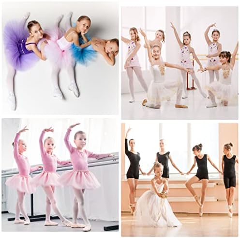 Балетное Трика American Тенденции за момичета с Денс пола и Облегающим Танц Рокля с къс ръкав