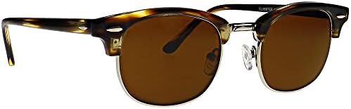Слънчеви очила VS EYEWEAR Glass Lens с тези стъклени лещи в рамките Clubster 51-21-145 с кутия пролетта панти