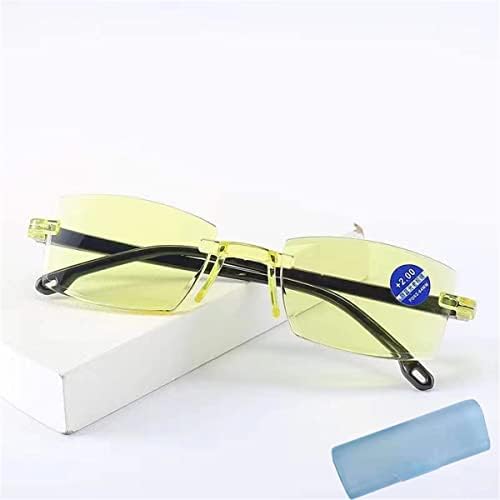 Yutdiery Нови Бифокални очила Постепенно с диамантена огранкой и защита от синевы, ултра-леки, Прогресивни Очила за четене за Жени