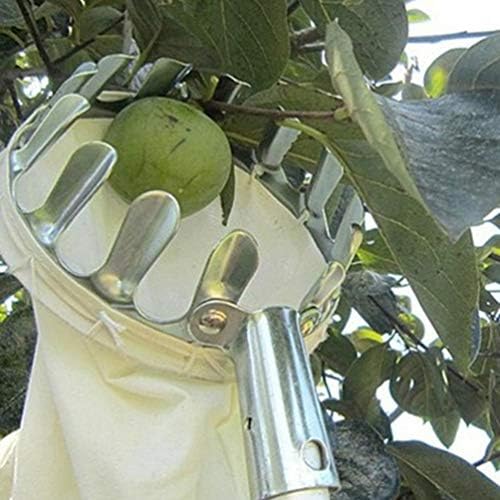 Метална кошница DOITOOL Метална Кошница на Главата си за събиране на плодове Събира Количката за събиране на реколтата Ловец