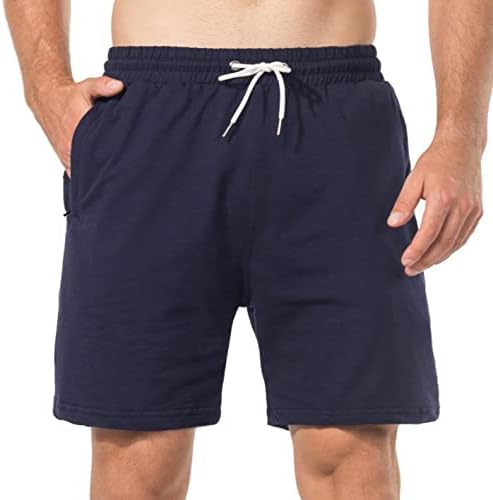 HEALONG Мъжки Спортни къси Панталони От памук: Тренировка във Фитнес залата, За тичане - 7 Модерни Спортни шорти на съвсем малък