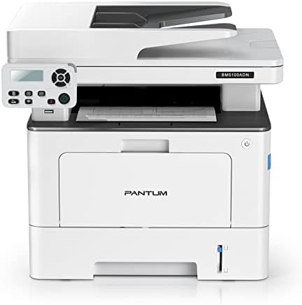 Монохромен Многофункционален черно-бял принтер Pantum Laser Printer All in one 40ppm, Автоматичен дуплекс, копиране/Сканиране,