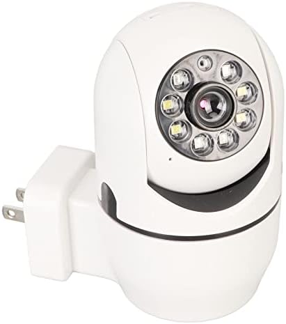 Безжична Камера за Сигурност 1080P HD 360 ° Широка Камера за Нощно Виждане с Откриване на Движение Smart WiFi Camera за