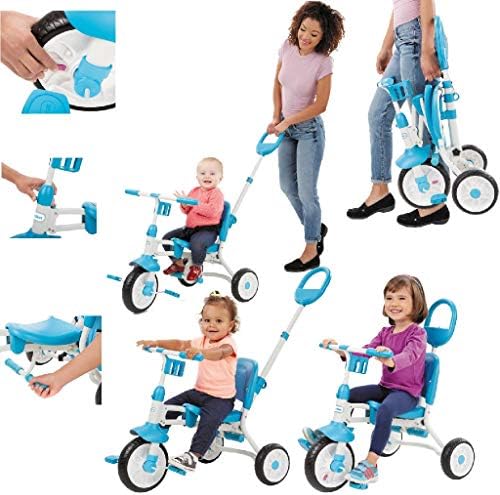 Детска играчка Little Tikes Pack 'n Go Trike, Светло синьо