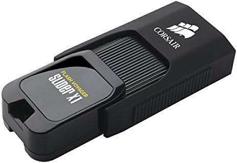 Corsair CMFSL3X1-Флаш памет Voyager Slider X1 капацитет от 128 GB с интерфейс USB 3.0, Черен