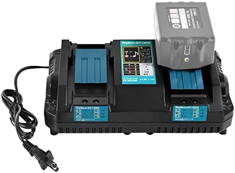 Зарядно устройство за Makita 14,4-18V литиево-йонна Батерия Зарядно устройство за електрически инструменти Двойно-Бързо Зарядно устройство