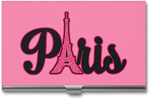 Париж, Айфеловата кула, визитница за мъже и жени, държач за карти, кредитен портфейл, джоб за лична карта, органайзер, един размер