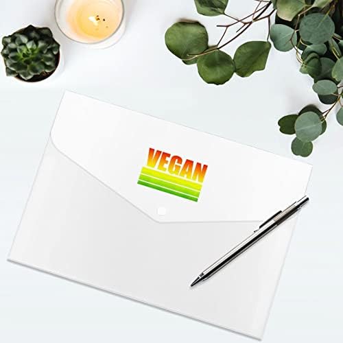 Чанта за документи Вегетариански File Folder формат А4 с преносим организатора за документи