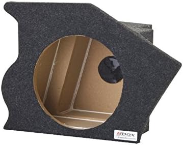 Кутия за субуфера Bbox Single 10 с са херметически корпус, покрит с килим - Подобрява качеството на звук и бас - Лесен за инсталиране