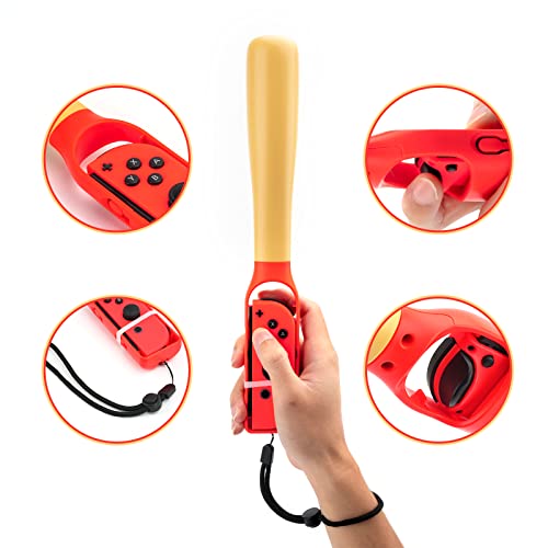 Ръкохватка на бейзболна бита, Игрови Аксесоари за бейзбол стика CODOGOY, Съвместими с Nintendo Switch OLED / Nintendo Switch, Соматосенсорная