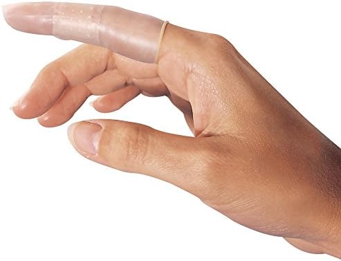 Накладки за пръстите на първа помощ Flents, 12 броя, Малки, Средни, Големи, X-Large, Защитават пръст По време на заздравяването