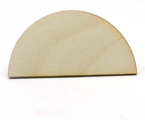 Mylittlewoodshop - 1 кг суров дървен материал с размери 3 кръга с размер 3 инча до 1-1 / 2 инча и с дебелина 1/8 инча (LC-HFCR03-3)