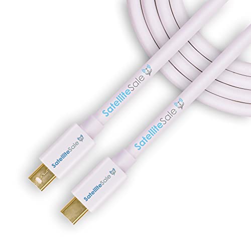 Сателитна продажба на Mini DisplayPort към Mini DisplayPort DP Кабел от мъжете към мъж 4 До/30 Hz 8,64 Gbit/с Гъвкав Проводник