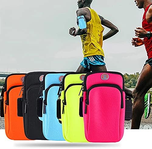 WSSBK Спортна чанта за бягане с превръзка На ръката си, Защитен Калъф за Джогинг, Универсален Водоустойчив Спортен Калъф за мобилен телефон,