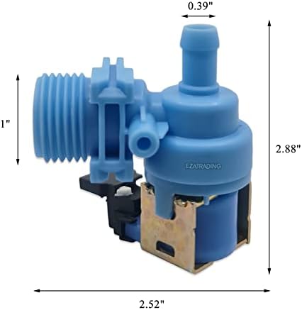 W10327250 W10327249 Всмукателния клапан за вода за миялни машини Whirlpool, Kenmore, May-tag - 1 година Гаранция