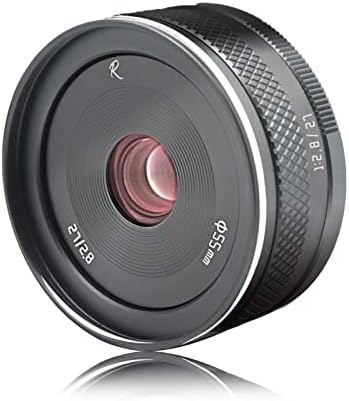 Обектив AstrHori 27 мм F2.8 II с голяма бленда, APS-C Ръчен обектив, съвместим с беззеркальными камери на Canon EF-M Mount M, M2, M3, M5,