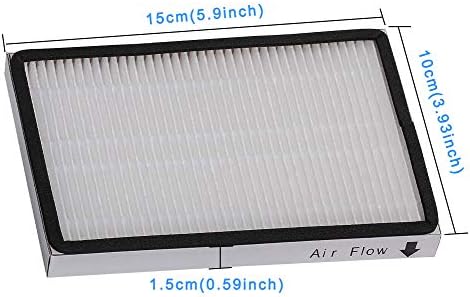 Смяна на филтър за прахосмукачка HIFROM HEPA за кутийки Kenmore В изправено положение, Вакуум филтър за пречистване на въздуха