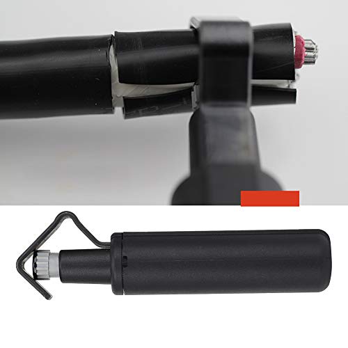 Устройство за Източване кабел, V-Образен Преносим Здрав Инструмент за Източване кабел 4,5-29 мм, Пластмасов, за Фабрики и къщи