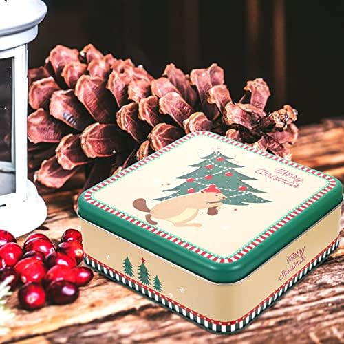 Луксозна Коледна Лидице Подарък кутия, Коледни Кутии за бисквити, Къщичка за птици, Лидице Кутия за Коледни Картички, Кутия