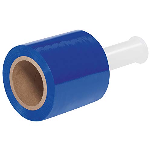 Кутии за гъвкави опаковки стреч-фолио BFTNB305BLUE, 5 x 80 x 1000, синьо (опаковка от 12 броя)