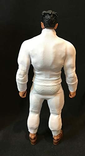 Монтиране костюм FIGLot 1/12 бял цвят за Mezco Punisher или M Legend Body (фигура В комплекта не са включени)