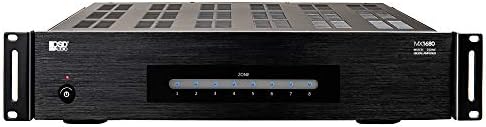 8-Зонный 16-Канален цифров усилвател OSD Audio мощност 80 W на канал за разпределено аудио и домашно кино - MX1680