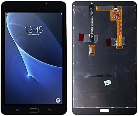 Подмяна на OLED от SwarKing, съвместима с Samsung Galaxy Tab A 7,0 WiFi Tablet SM-T280 (черно, без рамка) (Не е за 3G версия