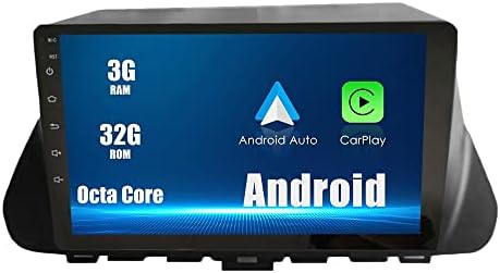 Андроид 10 Авторадио Автомобилната Навигация Стерео Мултимедиен плейър GPS Радио 2.5 D Сензорен Екран за Hyundai Fiesta 2019 Восьмиядерный 3 GB оперативна памет И 32 GB ROM (CarPlay/ Android