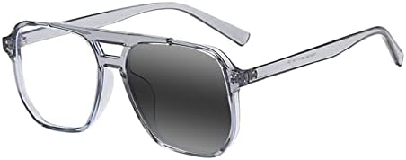 Ретро прогресивно мультифокальные очила за четене, фотохромичните лещи със защита от ултравиолетови лъчи, на слънчеви очила