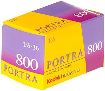 Опаковка от 2 цветни негативи Kodak 145 1855 Professional Portra 800 (ISO 800) с 35 мм с 36 експозиции