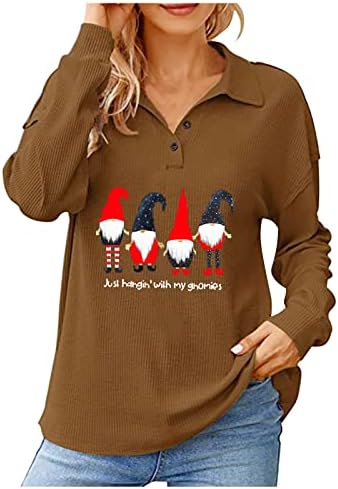 Пуловер, Пуловери за Жени С Ревера на Шията, Тениски Големи Размери, Ежедневни Спортни Дрехи за Бременни, Блузи за Жени