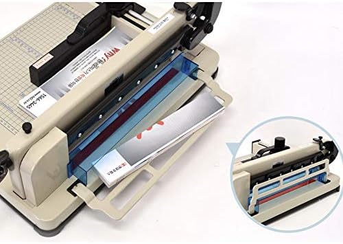 Машинка за хартия TULGIGS, Гилотина Нож за документи, Капацитет 400-Листа, машини за рязане на хартия Максимален формат A4, Произведено