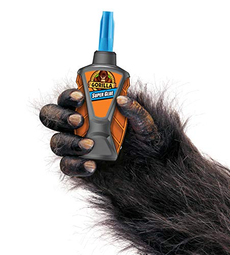 Супер лепило Gorilla Micro Precise, 5 грама, Прозрачен, (1 опаковка)