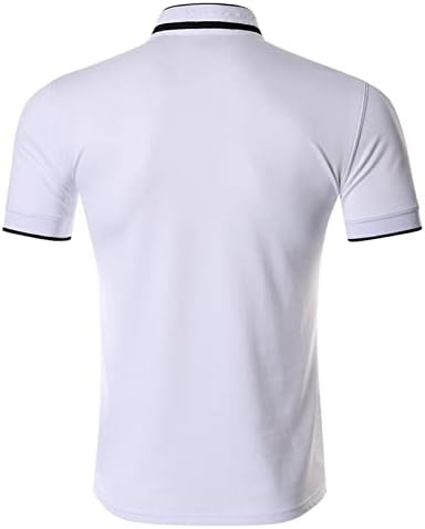 2023 Нова Мъжки Ежедневни Горната Риза С Отложным яка, Блуза, С Къс Ръкав, Модни и Ежедневни Риза За Тренировки