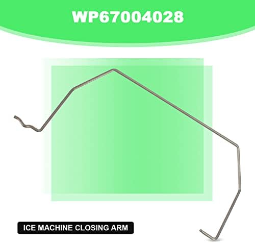 Заключване на лоста Льдогенератора 627792 за хладилник с вихревым басейн Заменя Лед 14214703, WP627792, 628198
