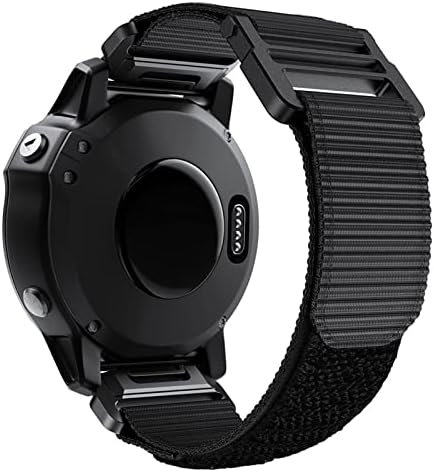 KANGDD за ремъците за часовници на Garmin, съвместими с Fenix 6X 7X Pro GPS 5X 3HR Descent Mk1 Mk2, Титан каишка велкро 26