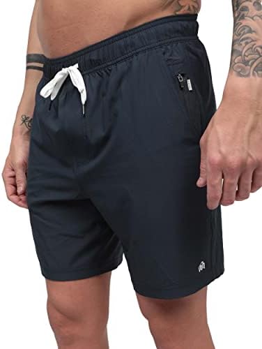Спортни къси панталони INTO THE AM Premium 7,5 По вътрешния шев - бързо съхнещи Разтеглив, спортни къси панталони за фитнес