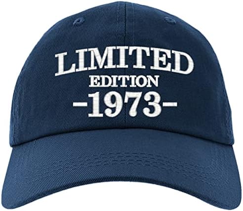 Бейзболна шапка 1973 г. Съобщение, с ограничен тираж до 50-та годишнина от рождението на - Всички Оригинални Детайли