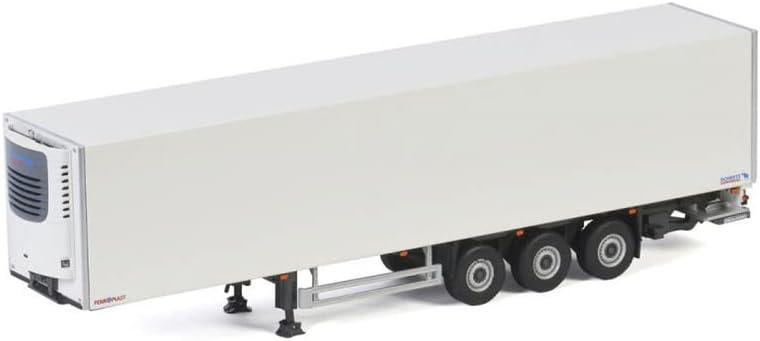 Завършен модел камион koito me zagovori Reefer Trailer White line 1/50, НАПРАВЕН ПОД НАТИСК