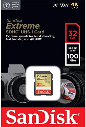 Компактен фотоапарат Sony ZV-1 с разделителна способност от 4K HD - Безплатен пакет пакет с карта памет SDHC U3 обем 32 GB, пакет