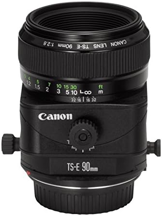Супер телефото обектив Canon TS-E 90mm f /2.8 с ръчно фокусиране наклон и срязване - Международна версия (Без гаранция)