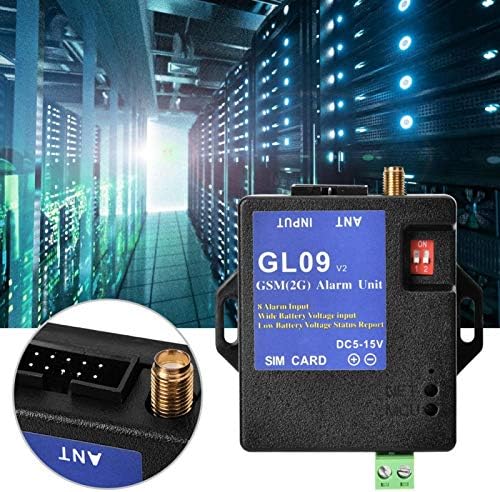 GSM Аларма Световъртеж, GL09 8-Канална Система за сигурност, захранван с Батерии, Управление на приложението, SMS-Известието, Системи