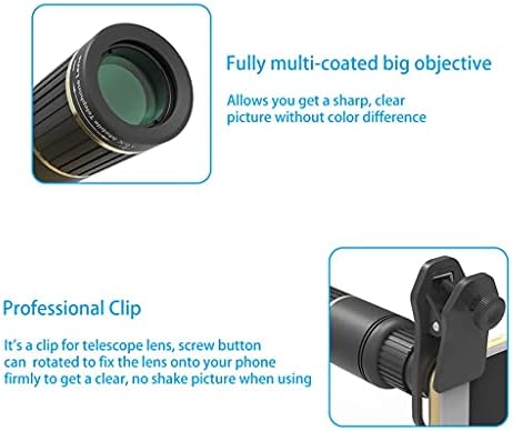 SLNFXC Комплект за Снимки на телефона е 16-кратно Телескопична супер телефото обектив с Увеличение на Обектива на Камерата
