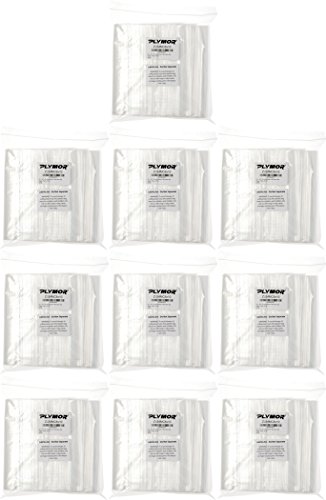 Заредете пластмасови повторно затваряне на торбички с цип Plymor, 4 На Хиляда, 8 x 10 (опаковка по 100 броя)