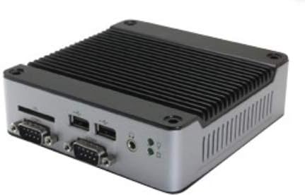 (DMC Тайван) EB-3362-C2CF е оборудван с два порта RS-232 и слот за карти CF. Мини-боксовый PC EB-3362-C2CF без вентилатор е Предназначен
