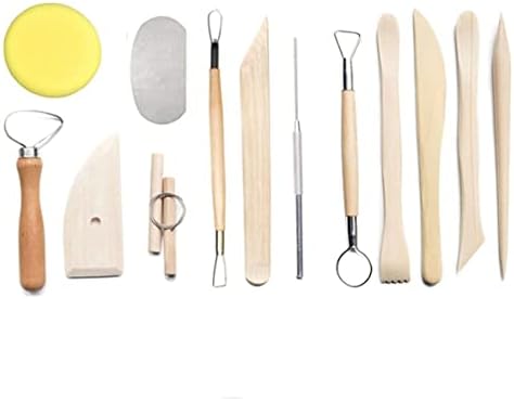 Инструменти за Скулптура от Керамика YaptheS 13 бр., Набор от Инструменти за Дърворезба за Керамични Глина за Начинаещи, Експертни Художествени