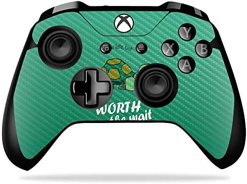 Обвивка от въглеродни влакна MightySkins контролера на Microsoft Xbox One X - Aztec Fox | Защитно, Трайно текстурированное