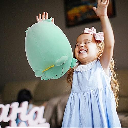 Мек Плюшен възглавници-жаба и реалистично Пълнени Дървесна Жаба, Очарователна играчка Плюшен-Жаба Подарък за Малки деца,