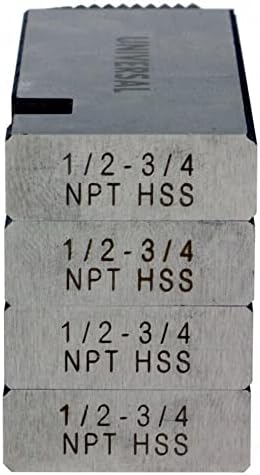 Печати за тръби от закалена стомана Staten Tools NPT Universal 47745 1/2-3/4 HS подходящи за штамповых глави RIDGID 811, 811A, 815A
